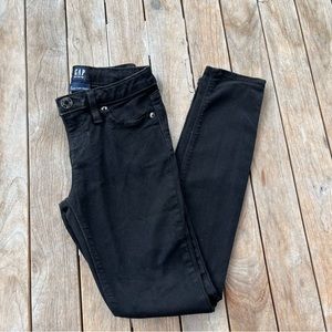 Gap Girls Black Super Skinny Jeans Size 10